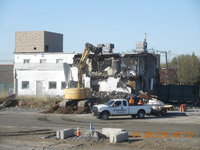 April 2016 - Demolition of 60 Kellogg Street building