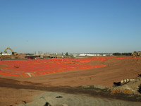 August 2016 - Overall view of warning layer and cover soils