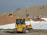 December 2015 - Spreading clean fill in utility corridor