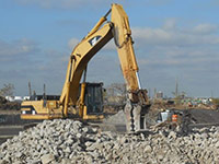 November 2013 - Breaking Up Concrete - Kellogg Street Properties